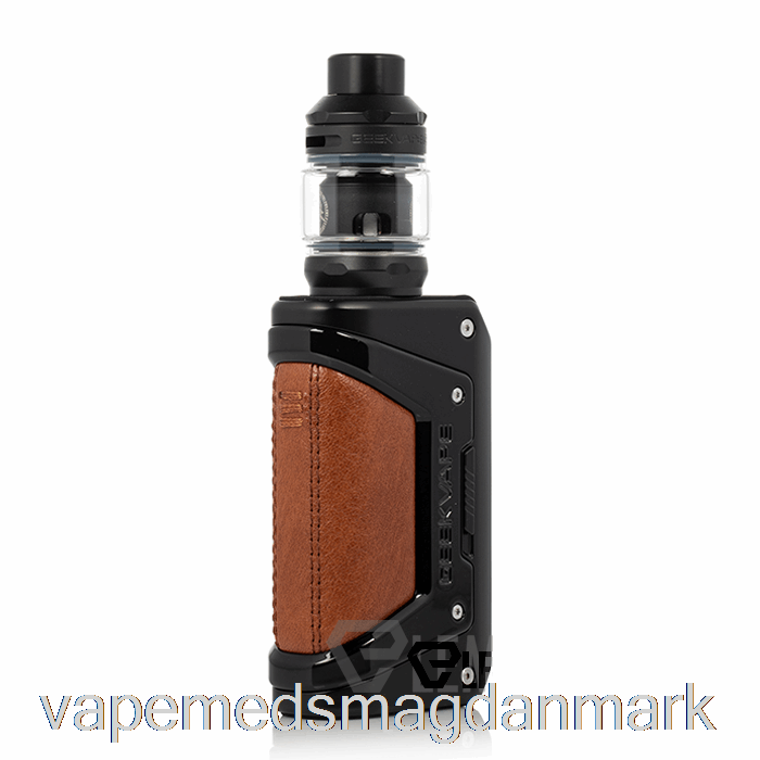 Vape Med Smag Geek Vape L200 Aegis Legend 2 200w Startsæt Sort (m/ Brunt Læder)